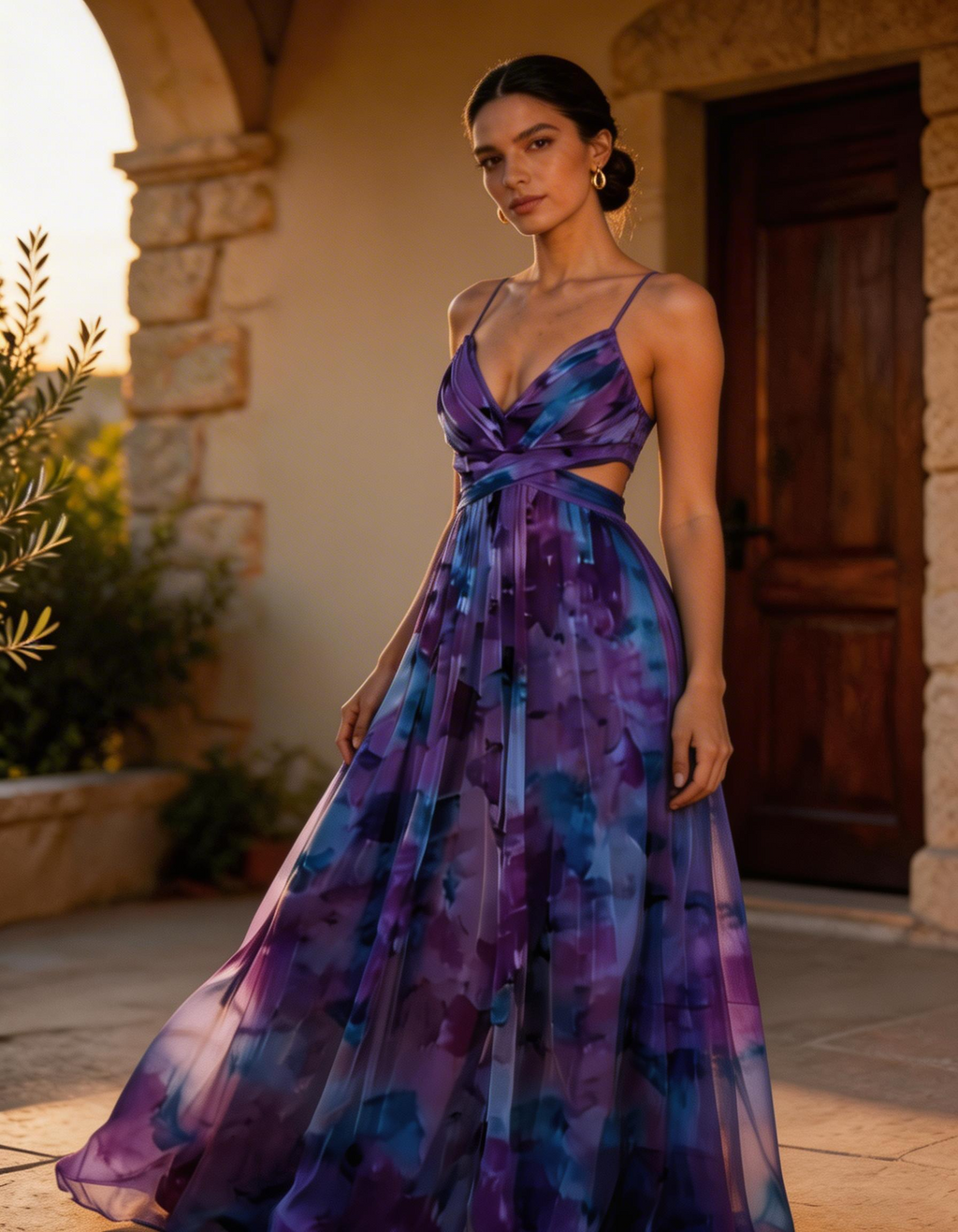 VESTIDO AURA VIOLETA