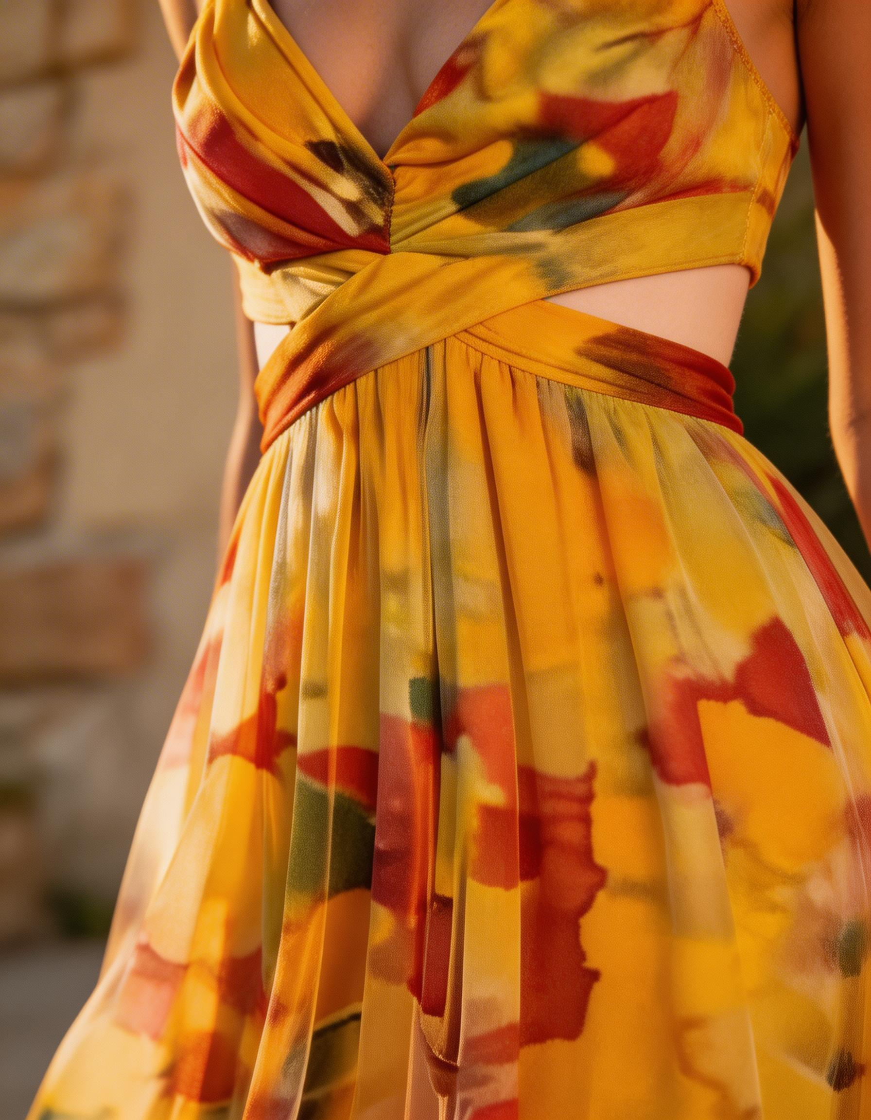 VESTIDO AURA AMARILLO